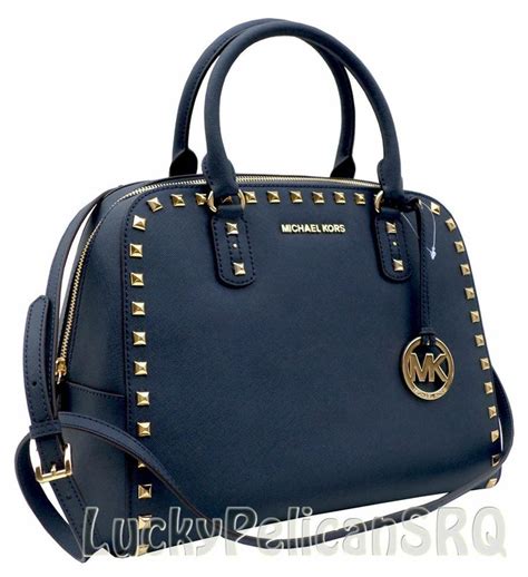 michael kors blue bag 2013|Michael Kors navy blue handbags.